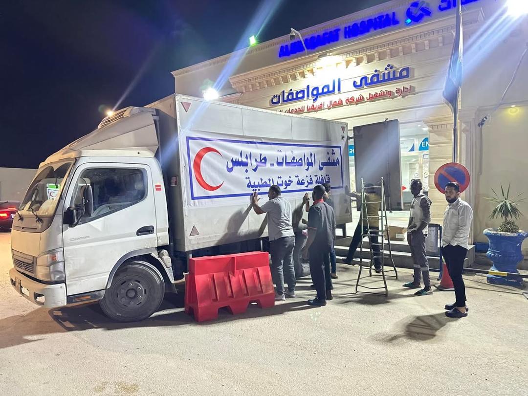 القافلة الطبية درنة
